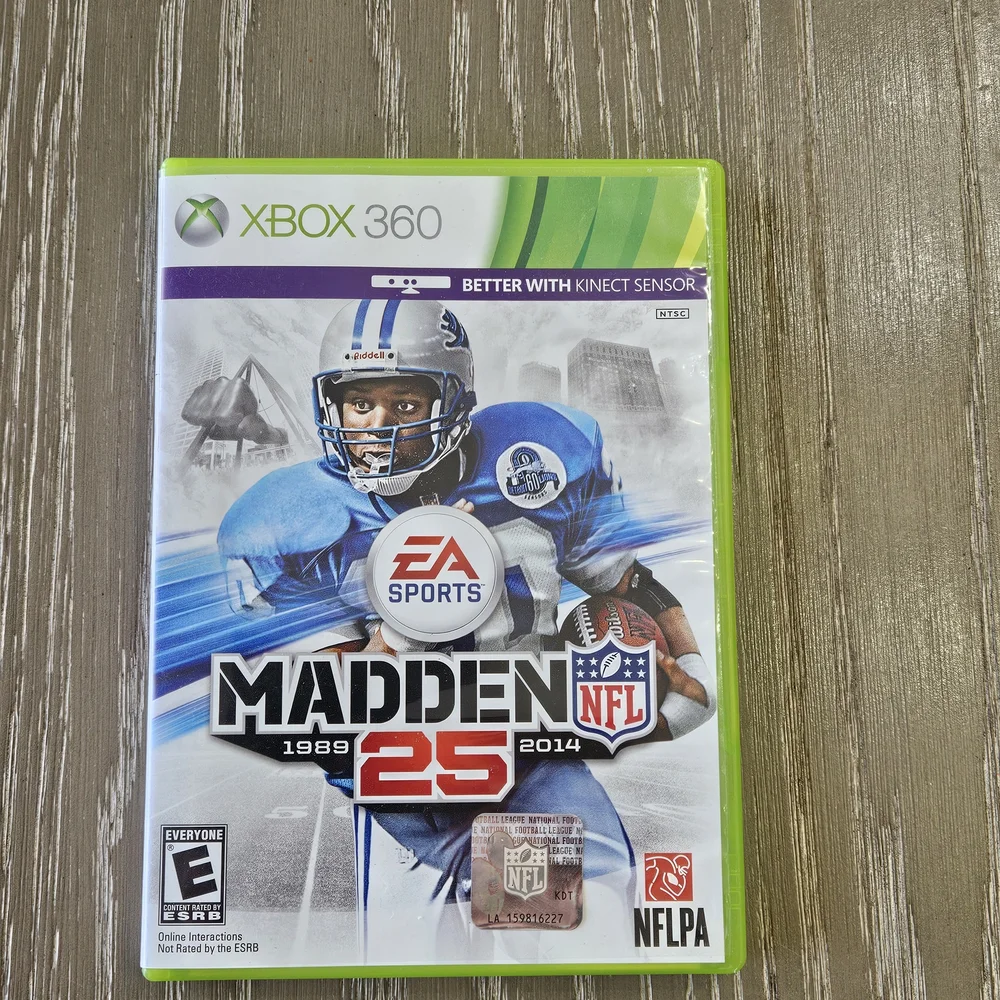 Microsoft Madden NFL 25 Xbox 360 Game - Green and Purple
